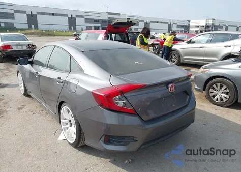 2016 Honda Civic Ex from USA, damaged, VIN 19XFC2F77GE039719